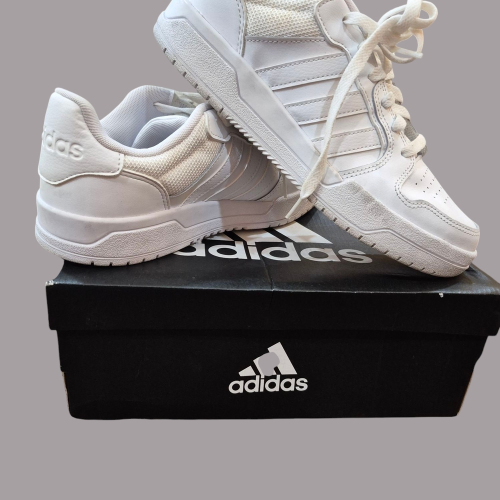 Adidas Men  White Sneakers